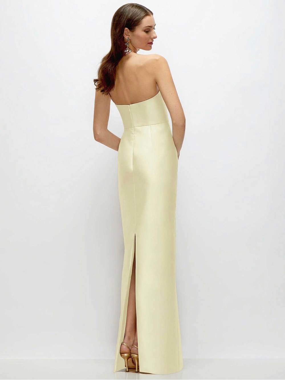 Alfred Sung Jacqueline Dress Butter Yellow - Picture 2 of 5